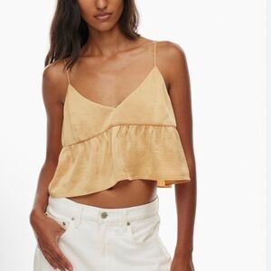 Little Moon Gold Camisole Top